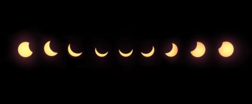 Solar Eclipse Stages
