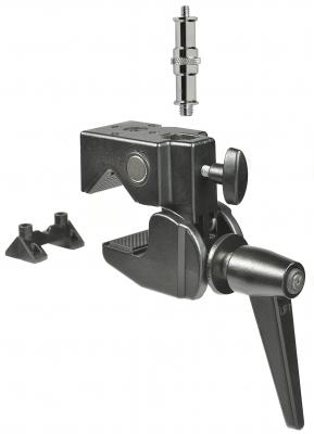 Univerzální svorka pro tyče průměru 13-55mm, černá