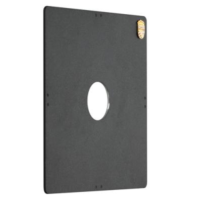 Plochá Kardan destička objektivu s hole velikost 0