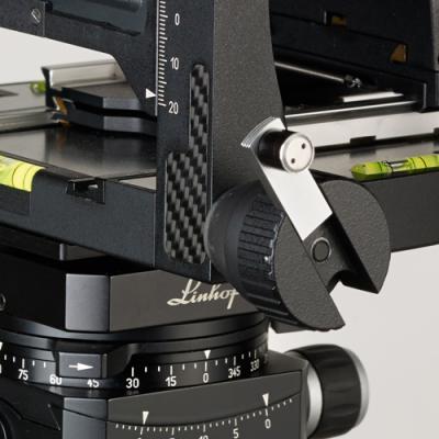 Rychle otočná páka pro zadní standardu pro Linhof Techno and for 3D Micro