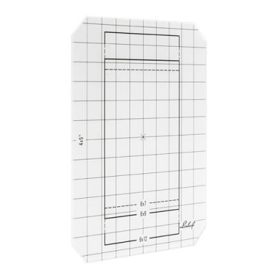 Matnice 45 / cm-mřížka / drážkovaná pro 9x12 cm