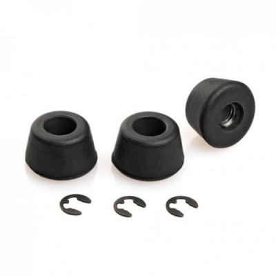 Gumové nohy pro Rekord a Doppel Profi stativy, 003414 / 003317 / 003333 