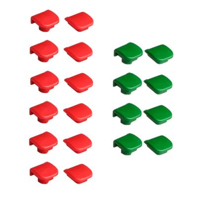 Náhradní úchytky zelené (pár) pro Technikardan 6x9/4x5