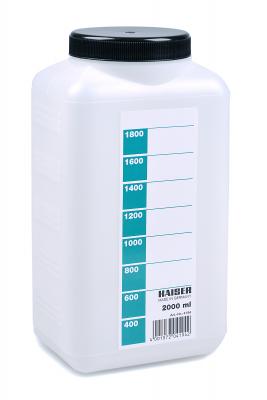 Lahev na chemikálie, 2000ml, bílý plast