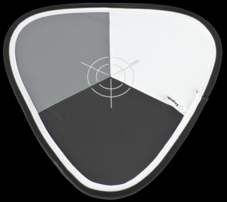 Xpobalance 38 cm - kalibrační deska č+b+šedá