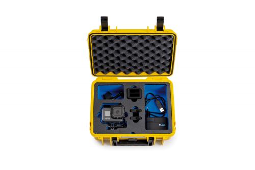 Outdoorový kufr typ 1000 pro GoPro 8, žlutý