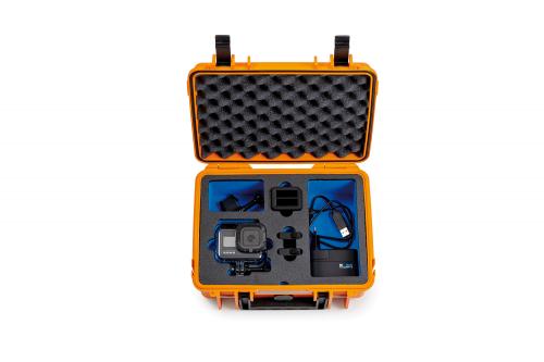 Outdoorový kufr typ 1000 pro GoPro 8, oranžový