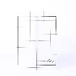 Matnice 23 / cm-mřížka / drážkovaná pro 6x7 cm