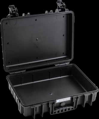 B&W outdoorový kufr typ 5040, prázdný, černý