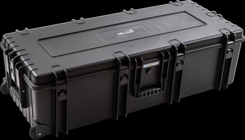 B&W outdoorový kufr typ 7300, prázdný, černý