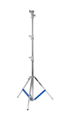 LS-300-HD Light Stand, height approx. 137-320 cm (54-126 in.), one leg can be leveled. 