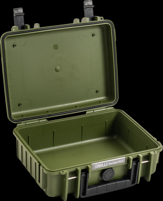 B&W outdoorový kufr typ 1000 prázdný, bronzově-zelený