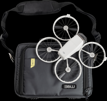 B&W Outdoorové pevné pouzdo na Drone.Bag TEX-117 pro DJI Flip, šedé