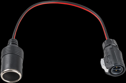 B&W outdoorový kufr energy.case - auto nabíječka EC/Car2 (pro práci DC vybavení se standarní auto zástrčkou)