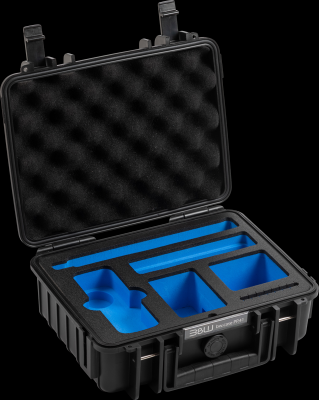 B&W outdoorový kufr typ 1000 pro Insta360 X4 / Insta360 X5, černý