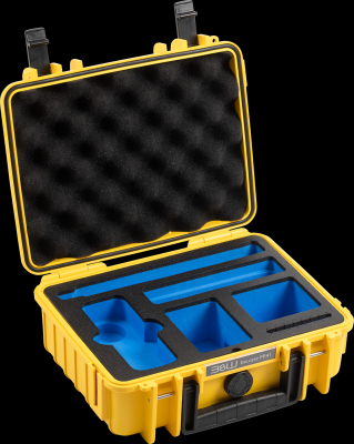 B&W outdoorový kufr typ 1000 pro Insta360 X4 / Insta360 X5, žlutý