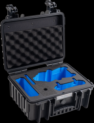 B&W outdoorový kufr typ 3000 pro DJI Air 3S, černý