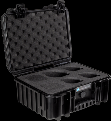 B&W outdoorový kufr typ 3000 s předřezanou pěnou pro  Samyang V-AF T1.9 Sony FE