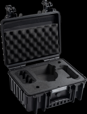B&W outdoorový kufr typ 3000/PP.117  pro DJI Flip, černý