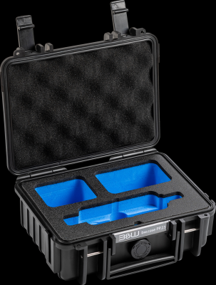 B&W outdoorový kufr typ 500 pro Insta360 X3, černý