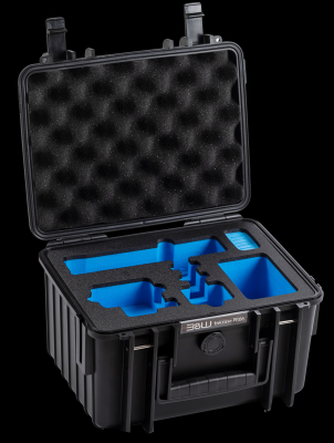 B&W Outdoor ový kufr typ PP.66 pro GoPro HERO 13 (i pro GoPro 9-13), černý