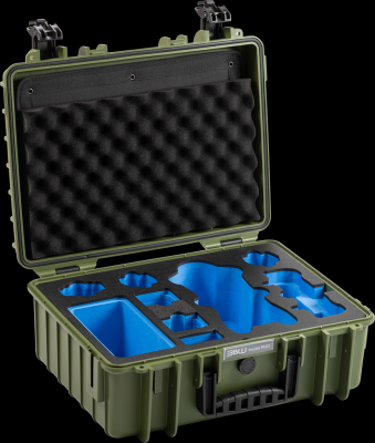 B&W Outdoorový kufr typ 5000 pro DJI Mavic 4 Pro, bromzově-zelený