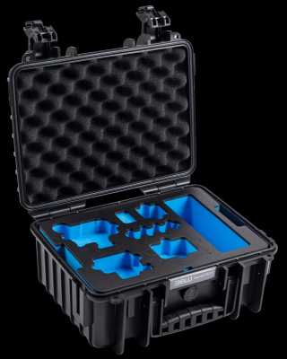 B&W Outdoorový kufr typ PP.117  pro GoPro HERO 13 (i pro GoPro 9-13), černý