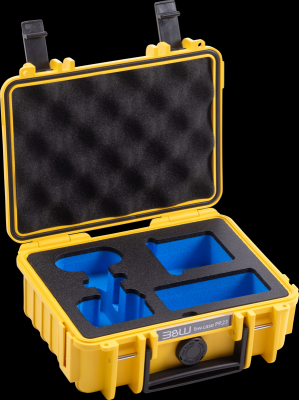 B&W Outdoorový kufr typ PP.23. pro Insta360 GO3/GO3S, žlutý