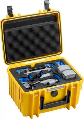 BW Outdoorový kufr typ 2000 pro DJI Mini 5 PRO, žlutý
